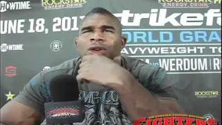 Alistair Overeem - "Fabricio should be ashamed"