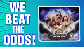 We Pulled An Auto! 2022 Upper Deck AEW Hobby Box Review!