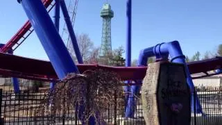 Son of Beast Tombstone at Banshee - Kings Island