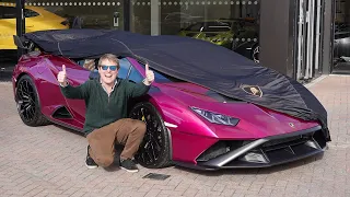 IT'S HERE! Collecting My CRAZY Lamborghini Huracan STO