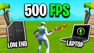 How To Get 500FPS on Low End PC! (Budget PC/Laptop)