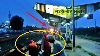 Live Accident !! Four Peoples Hits by 130 kmph Train.....!!