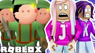 ESCAPE THE OUTPOST FROM SOLIDER PIGGY! / Roblox: Piggy Chapter 11