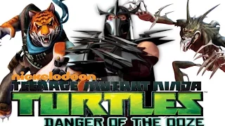 TMNT:Danger of the Ooze (All Bosses & Cutscenes)