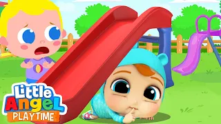 Hide and Seek On The Playground | Little Angel Kids Songs & Nursery Rhymes