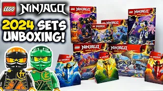 I got the NEW 2024 Ninjago Sets EARLY! | Unboxing