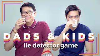 Dads & Kids Play a Lie Detector Drinking Game | Filipino | Rec•Create
