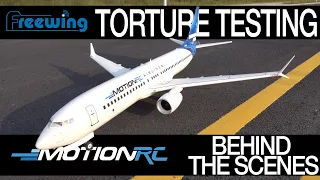 Torture Testing the Freewing AL37 - Behind the Scenes - Motion RC