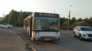 Автобус ЛиАЗ-5292.60 остановка Платформа Запрудня (Запрудня) 23.06.2021