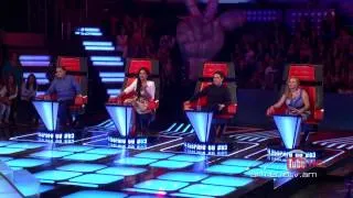 David Rodriguez, La Camisa Negra by Juanes -- The Voice of Armenia – The Blind Auditions – Season 3