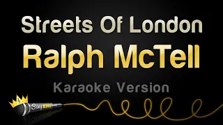 Ralph McTell - Streets Of London (Karaoke Version)