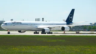 [4K] Summer Munich Airport Planespotting A346,B777,A350 Arrivals and Departures!