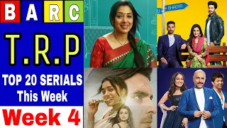 Barc TRP Week 4 || 2021 || Top 20 Serials || Barc Trp Ratings