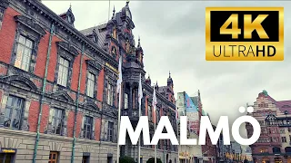 Walking Tour - Malmö 🇸🇪【4K】Experience Sweden