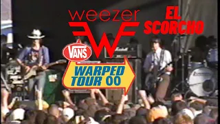 Weezer Live At Warped Tour 2000 -  El Scorcho