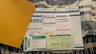 How I Send Priority Mail Express® For FREE!! per Taxe Percue #MackLove #FreeMailShipping #Freedom