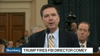 Trump Cites Clinton, Not Russia, in Comey Firing