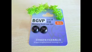 BGVP memory foam ear tips – пенные амбушюры для tws...