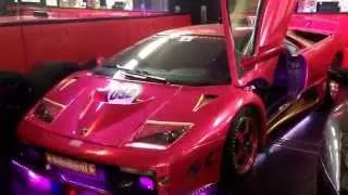 Pink Chrome Lamborghini Diablo GT PowerCraft Sound 3