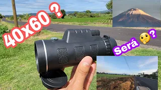 Monocular 40x60 | Unboxing y Review.