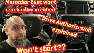 2 reasons your Mercedes-Benz won't start , no crank ,  that you did not know!