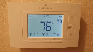Emerson Smart Thermostat (Sensi App) NOT HEATING UP?