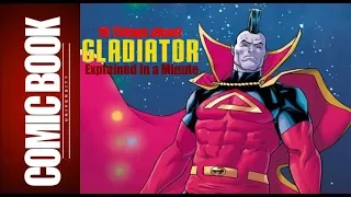 10 Things about Gladiator (Shi'ar) (Explained in a Minute) | COMIC BOOK UNIVERSITY