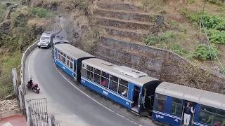 Darjeeling Toy Train between Mahanadi and Kurseong Station - Darjeeling Himalayan Railway