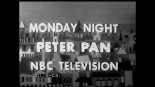 original January 1956 NBC promo for "Peter Pan"