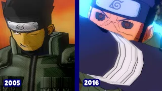 All Ultimate's Jutsu's ASUMA SARUTOBI Evolution