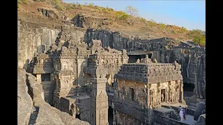 THE ELLORA CAVES KAILASA TEMPLE INDIA | UNESCO WORLD HERITAGE SITE | BUDDHIST CAVES | एलोरा गुफाएं