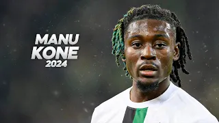 Manu Koné Is a Real Beast Midfielder 2024ᴴᴰ