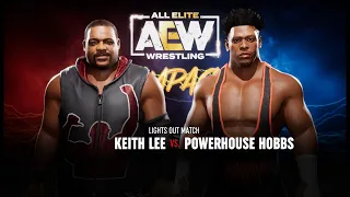 Keith Lee vs Powerhouse Hobbs AEW Fight Forever | 4K 60FPS