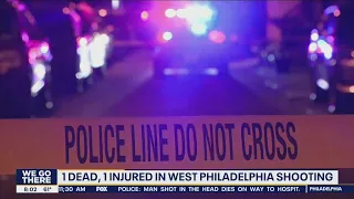 1 dead, 1 injured in West Philadelphia shooting