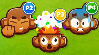 Can You Beat CO-OP CHIMPS With RANDOM Teammates?