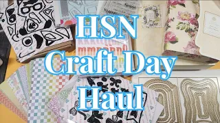 HSN Craft Day Haul! Anna Griffin, Diamond Press, Crafter's Companion, LDRS, Kingston Crafts 😊