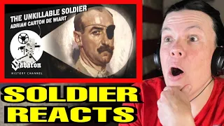 Sabaton History -The UNKILLABLE Soldier!!! (US Soldier Reacts) -UNBELIEVABLE!!!!