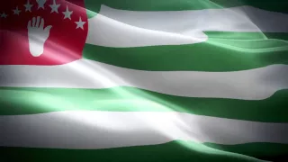 Abkhazia anthem & flag FullHD   Абхазия гимн и флаг   Abkhazia anthem and flag