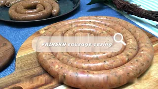 How to make homemade sausages with FAIRSKY Edible  Collagen Sausage Casings
