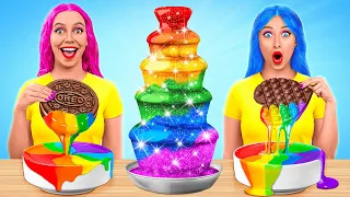 Chocolate Fountain Fondue Challenge | Funny Food Situations by Multi DO Challenge