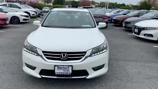 2014 Honda Accord EX-L V6 4D Sedan