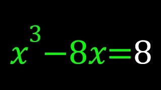 A Quick and Easy Cubic Equation | Algebra