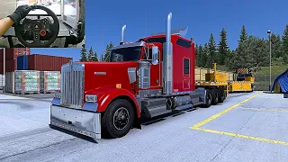 Kenworth W900 86" Studio Sleeper | American Truck Simulator | Logitech G29