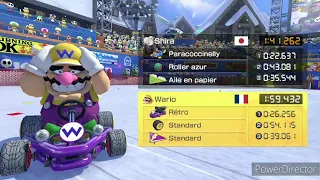 Mario kart 8 Deluxe all characters losing animations (Time Trials)