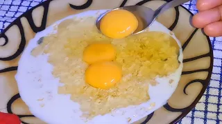 looking for a healthy breakfast!This eggs with oatmeal  recipes is so delicious. Healthy cheap food.