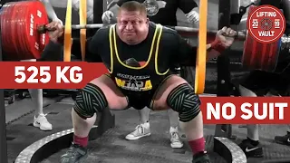 The Only Lifters With A 500 Kg RAW Squat