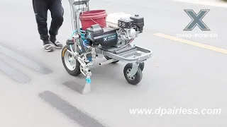 X24L Road Line Marker  Airless line striper painting machine