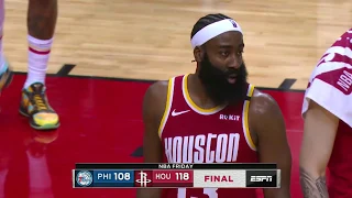 Houston Rockets vs Philadelphia 76ers | January 3, 2020