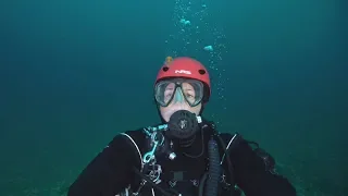 Diver swims St. Lawrence River to showcase pollution