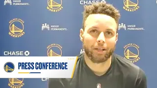 Stephen Curry on Playing His Brother & Dropping 49 Points in Warriors' Win | April 19, 2021